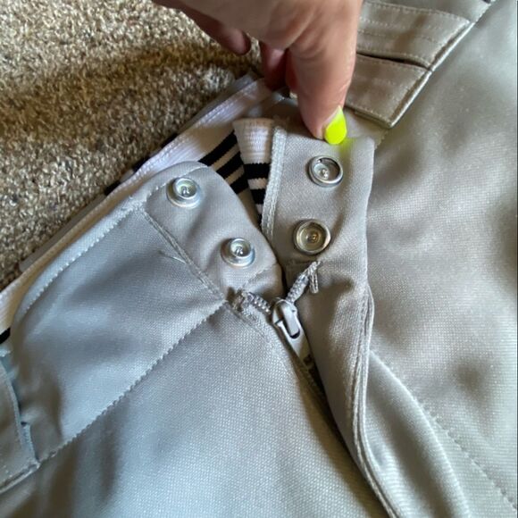 Adidas Climalite Baseball Pants Gray Mens Size Extra Large - Picture 6 of 12